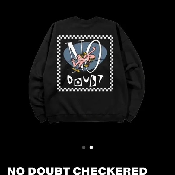 SOLD OUT! NWT No Doubt CRU Neck Sweatshirt! - Picture 1 of 4